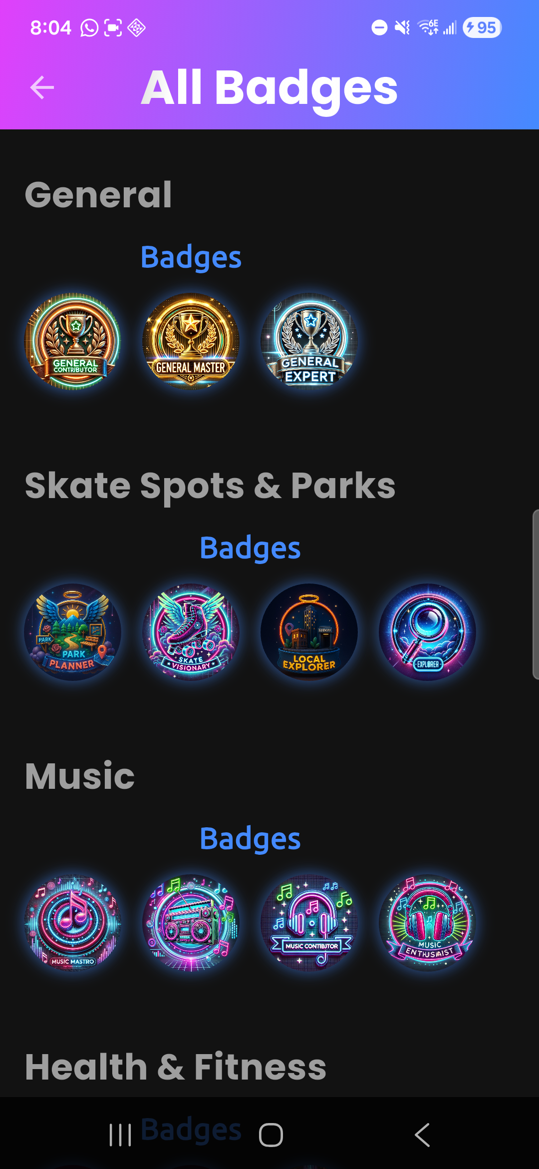 Badges