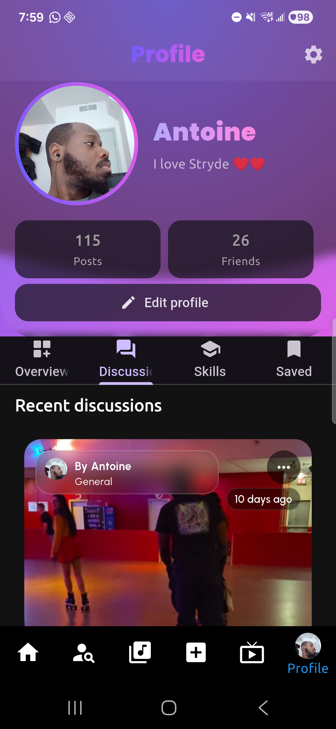 Community discussions